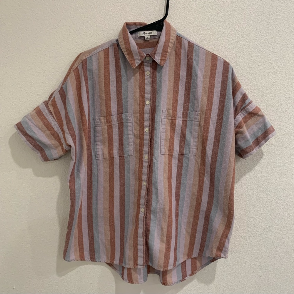 Madewell Button Down Striped